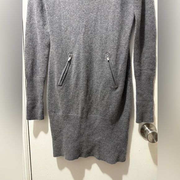 BCBGMaxAzria 100% Cashmere Sweater Long Sleeve Dress XS - Picture 2 of 7